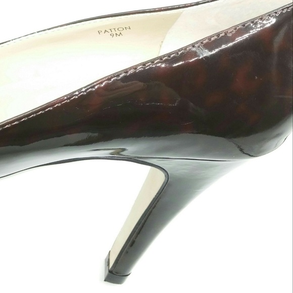 Ellen Tracy 9 Platform Pumps Patent Patton Career - Picture 4 of 8